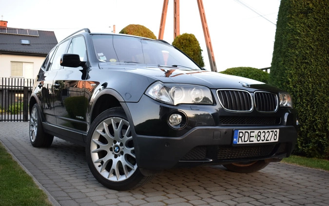 BMW X3 cena 35500 przebieg: 220000, rok produkcji 2009 z Dębica małe 704